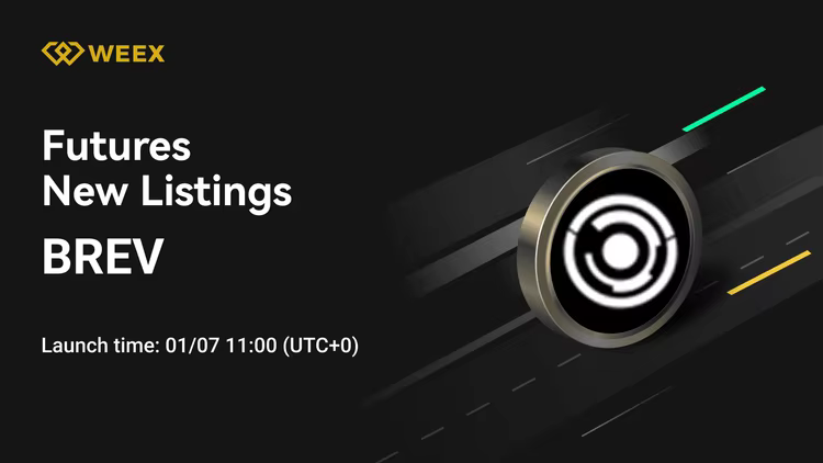 Listing de futures WEEX : Contrat perpétuel BREV USDT