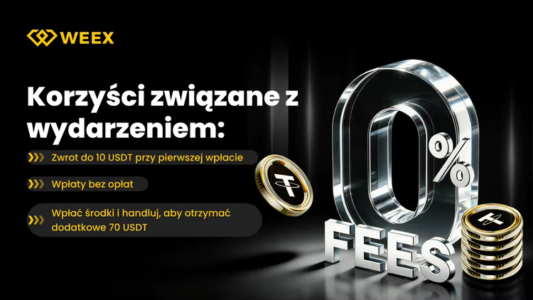 Wpłać bez żadnych opłat i otrzymaj 50% zwrotu