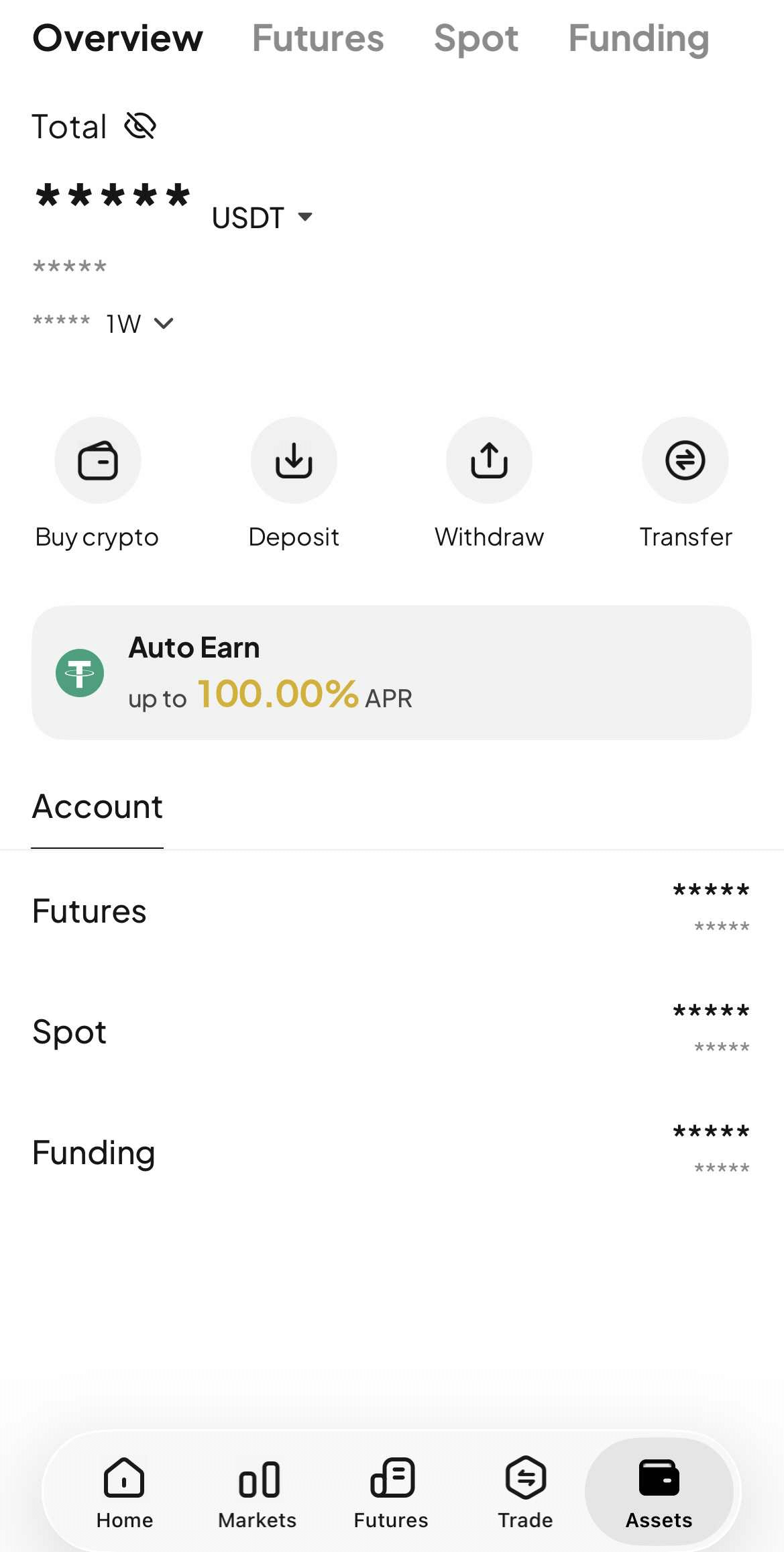Langkah 4: Lihat kripto Anda